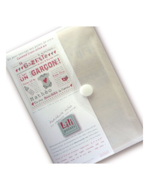 Kit "La gazette garçon"