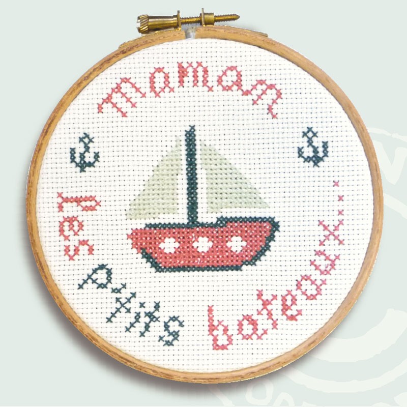 Mini Kit " Maman les p'tits bateaux"