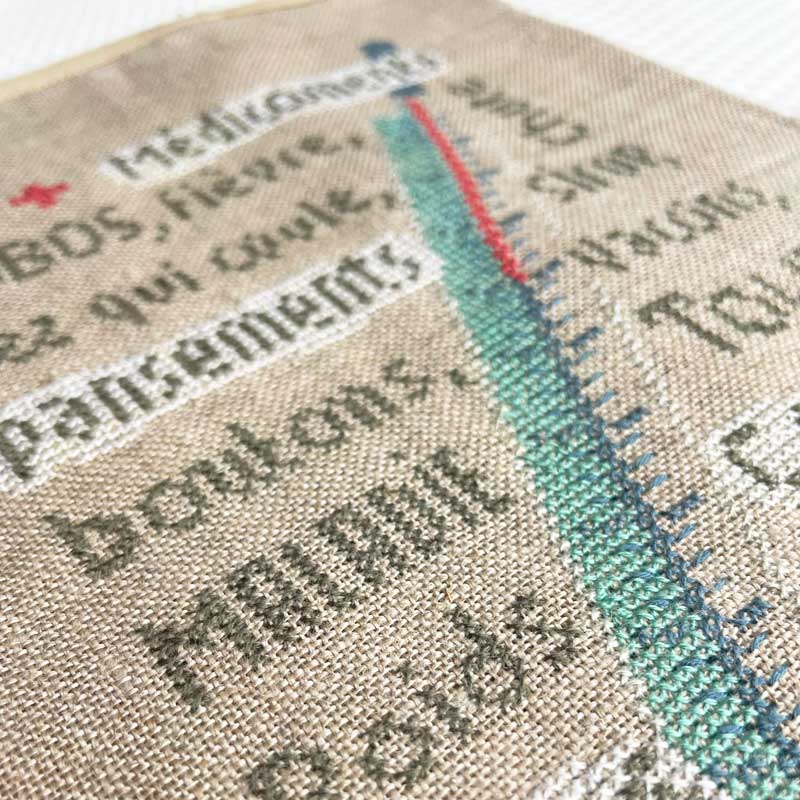 Carnet de santé "Thermomètre" en Semi Kit – Image 2