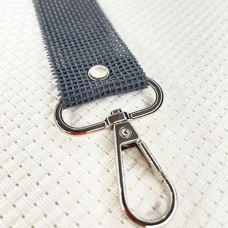 Dark grey keychain
